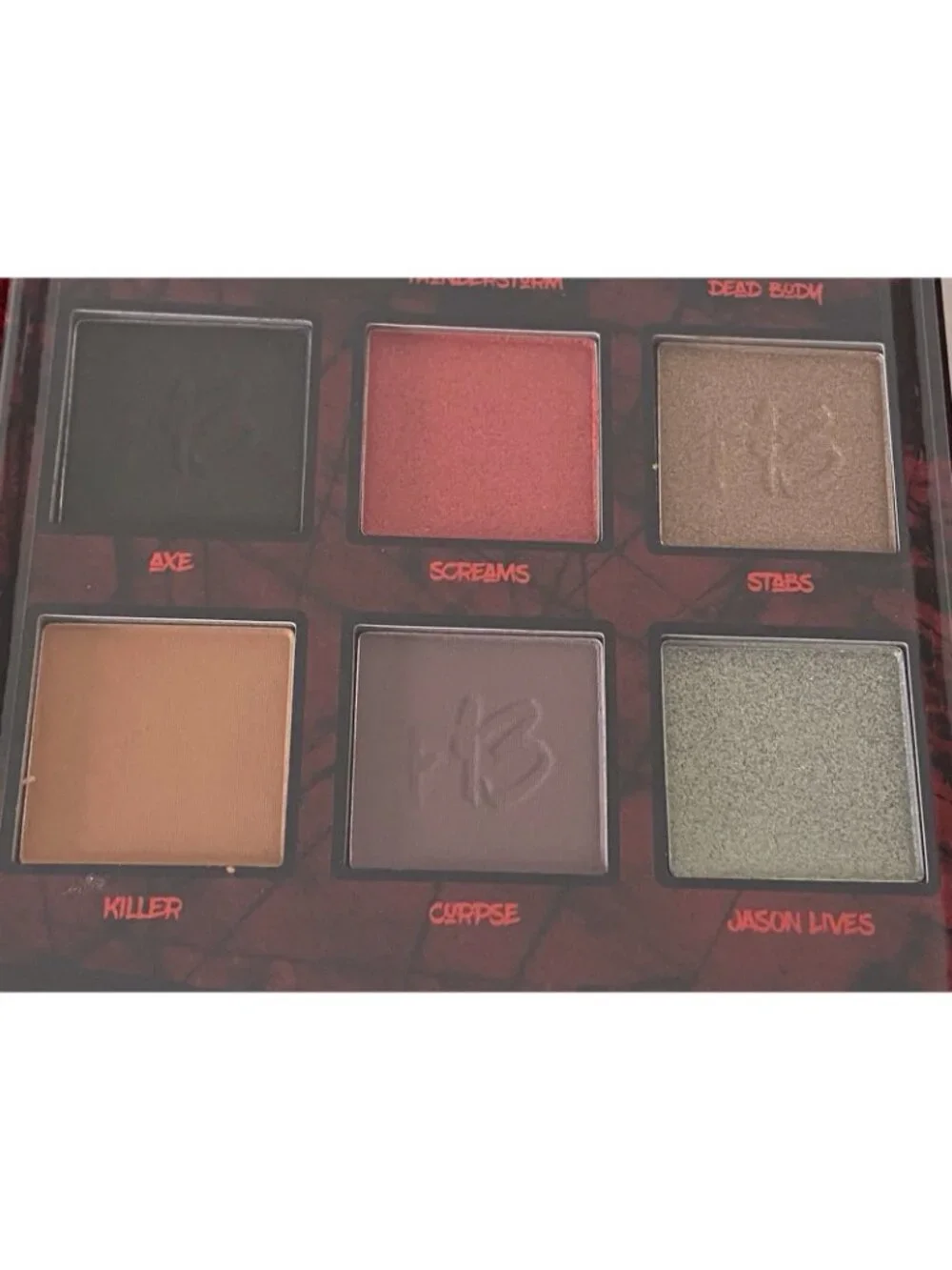 Taste Beauty Friday The 13th Eyeshadow Palette 12 Shades Glow In The Dark Cover